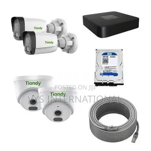 Tiandy CCTV Set Camera (indoor 4 set)