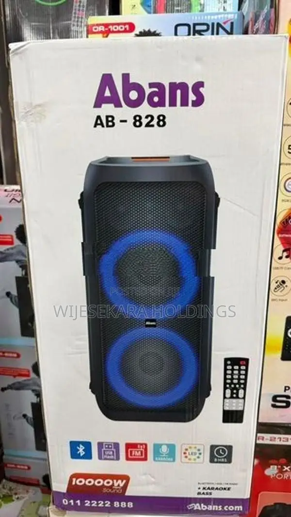 Abans Portable Party Speaker System AB-828