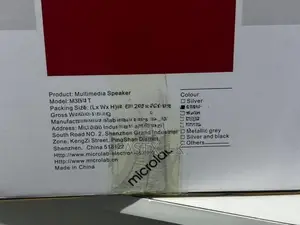 Microlab M380BT bluetooth Multimedia Subwoofer Speaker