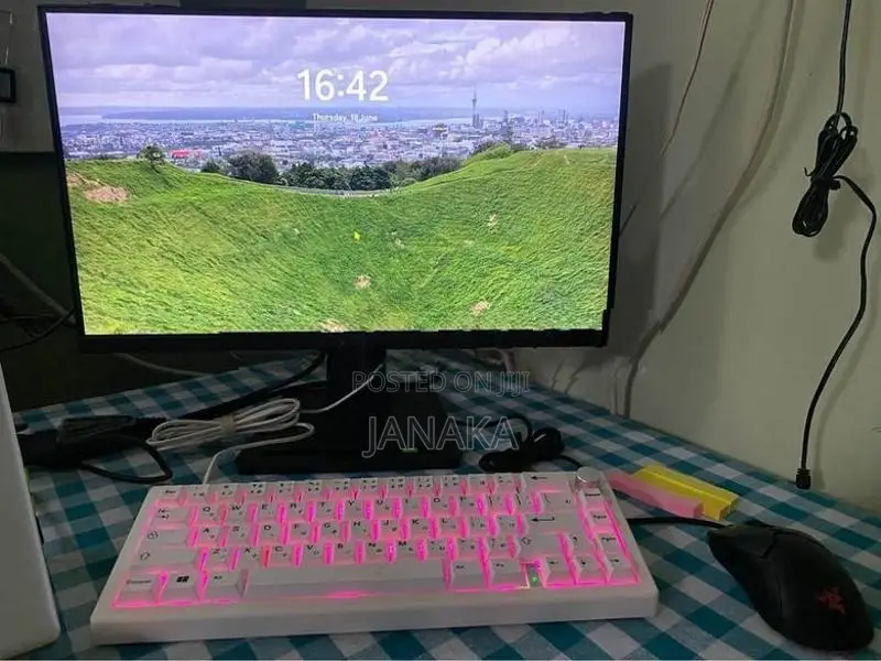 N100 Mini + MSI 100Hz IPS GMK67 Razer Viper