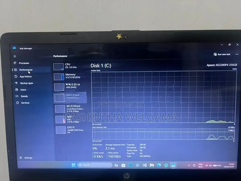 HP Intel Core I5 10th Gen