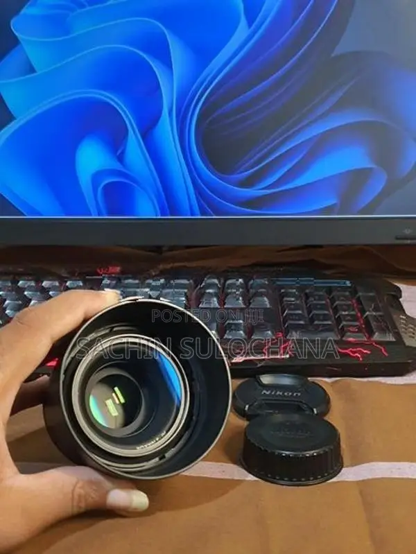 Nikon D750 Camera With Sigma 85mm Nikkor 50mm Godox V860 Iii Flash