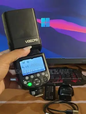 Nikon D750 Camera With Sigma 85mm Nikkor 50mm Godox V860 Iii Flash