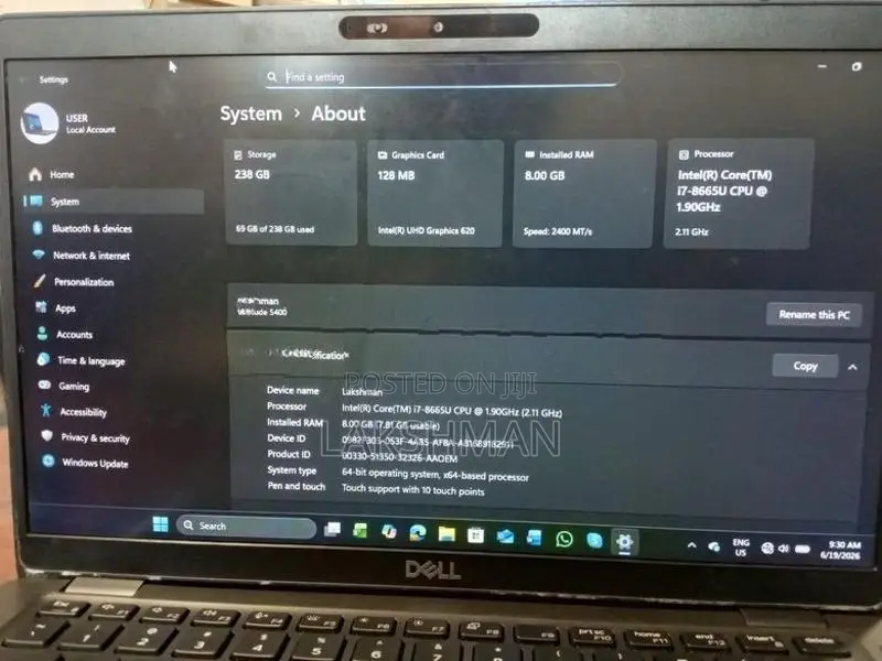 Dell Latitude 5400