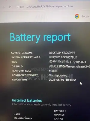 Lenovo Thinks Pad I3 8th Gen Laptop