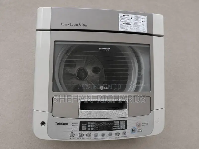 LG TurboDrum Fuzzy Logic 8KG Fully Automatic Washing Machine