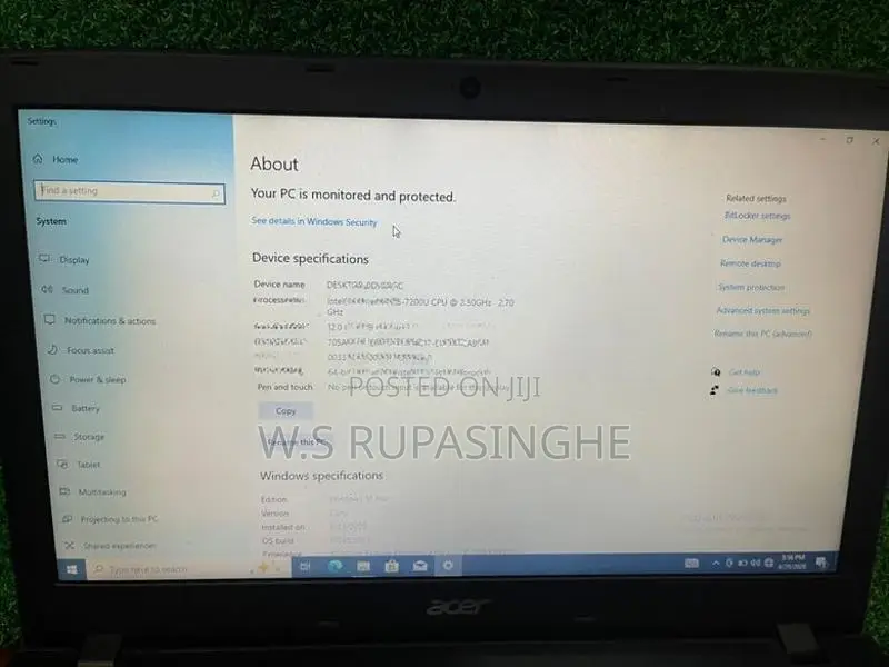 Acer i5 7th GEN Laptop