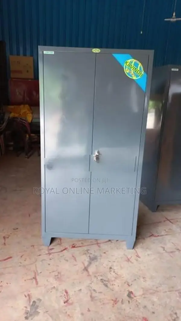6 by 3 Steel Office Cupboard (M-9)