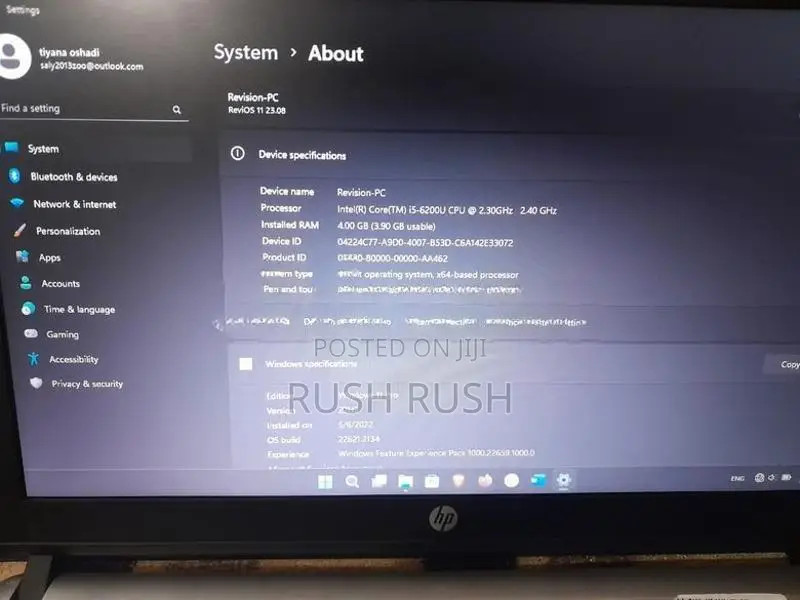 Hp I5 6th Gen Laptop