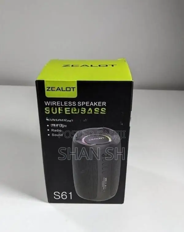 Zealot S61 20w High Bass Portable Speaker Waterproof