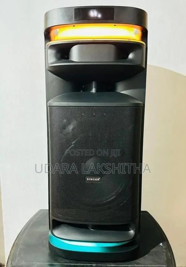 Singer Bluetooth Speaker With Wheels SIN-BTS-D1228A