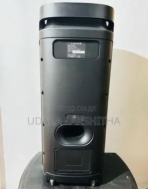 Singer Bluetooth Speaker With Wheels SIN-BTS-D1228A