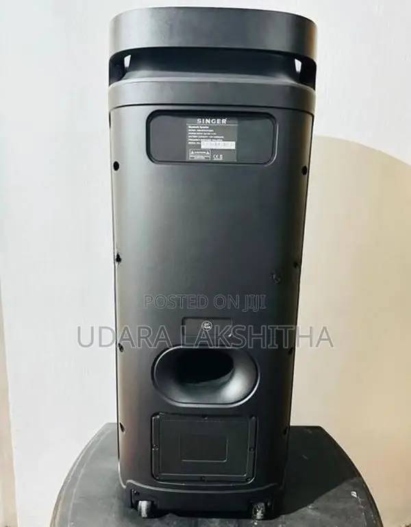 Singer Bluetooth Speaker With Wheels SIN-BTS-D1228A