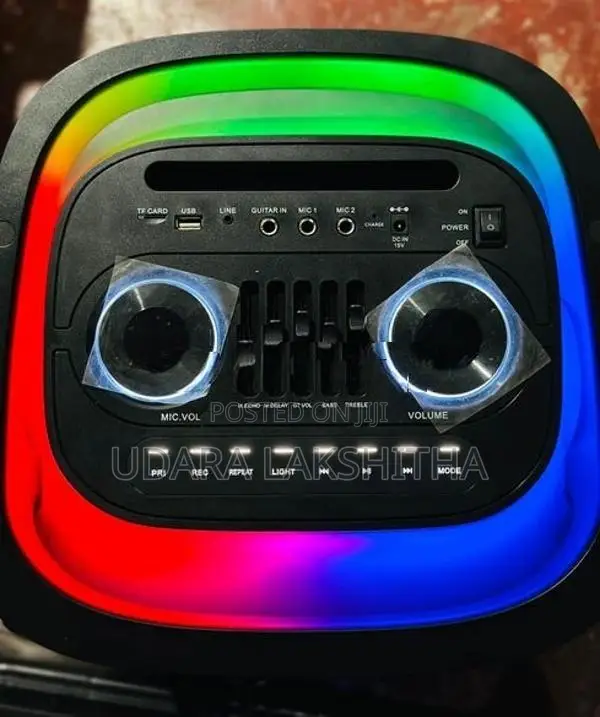 Singer Bluetooth Speaker With Wheels SIN-BTS-D1228A