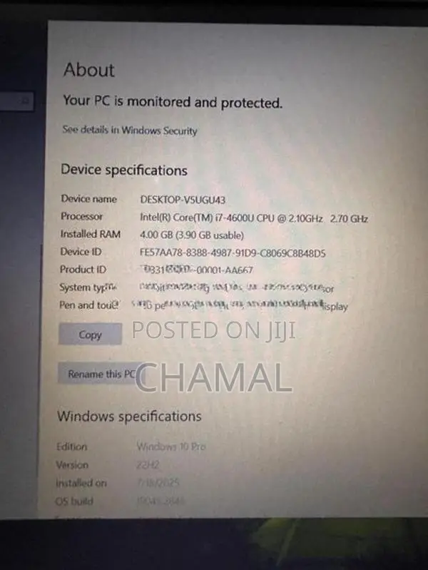 HP Core i7 4th Generation Laptop