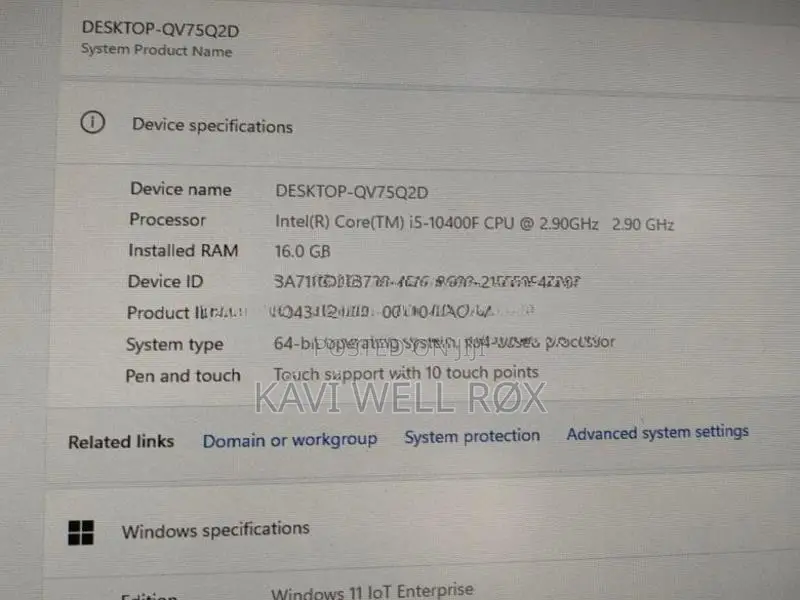 i5 10th gen Rtx 2070 8GB