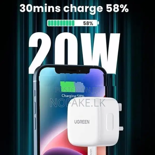 UGreen 20W USB-C MFi Certified Power Adapter For IPhone & Samsung