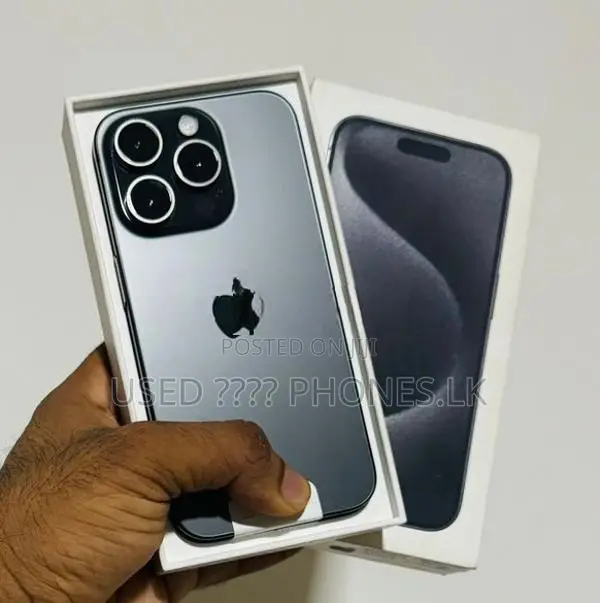 Apple iPhone 15 Pro 256GB | Black (Used)