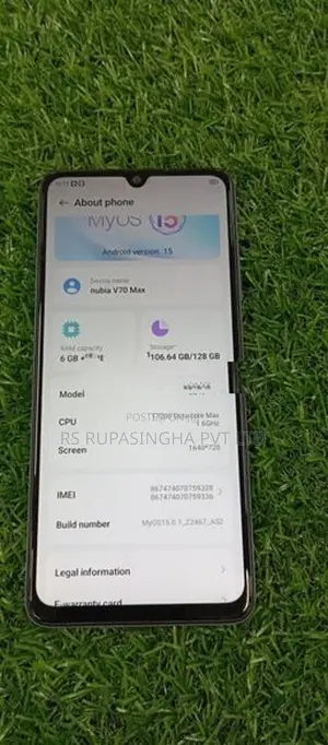 ZTE nubia V70 Max (Used)