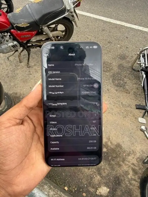 Apple iPhone 16 Pro Max 256GB (Used)