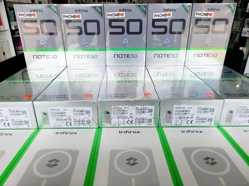 Infinix Note 50 256GB Black (Brand New)
