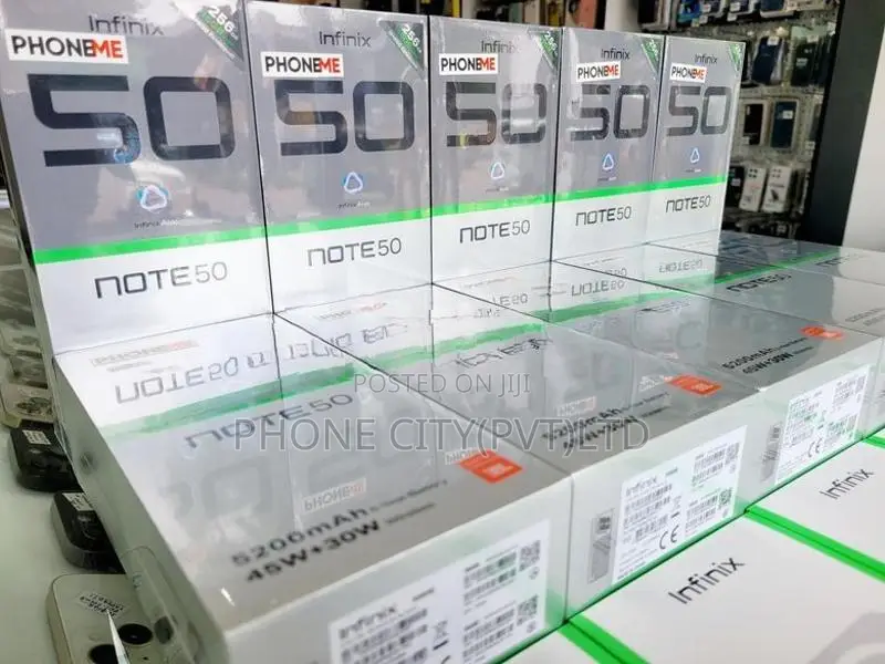 Infinix Note 50 256GB Black (Brand New)