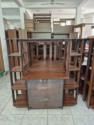 New Modern Melamine TV Stand