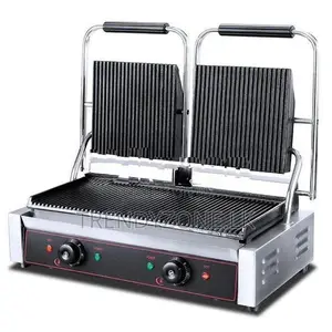 Industrial Panini Grill Double