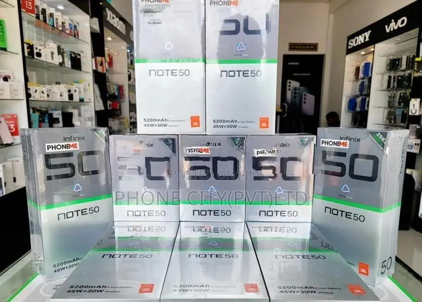 Infinix Note 50 8GB RAM 256GB (Brand New)