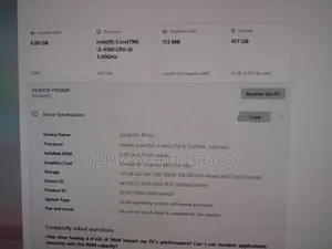 Intel(R) Core(TM) i3-4160 CPU @ 3.60GHz 3.60 GHz)Gaming PC