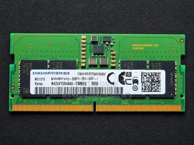 Samsung DDR5 8GB 5600MHz Laptop RAM (SODIMM)