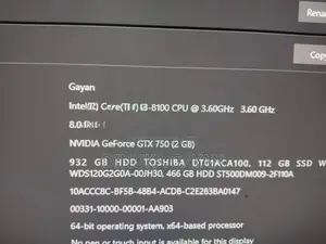 i3 8th Gen Full Set PC
