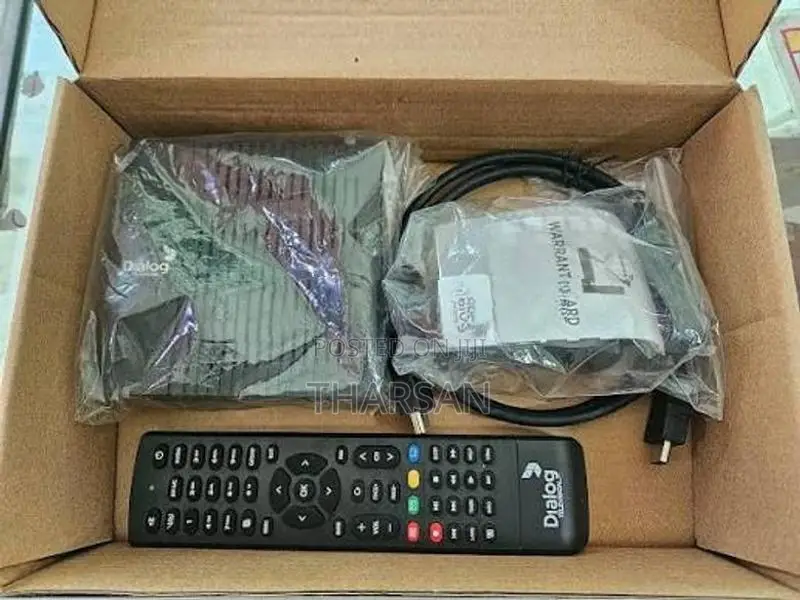 Dialog TV Receiver Empty Box