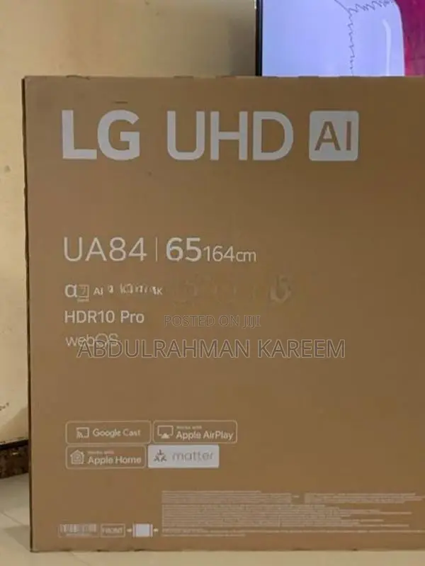 LG 65 inch UHD Tv