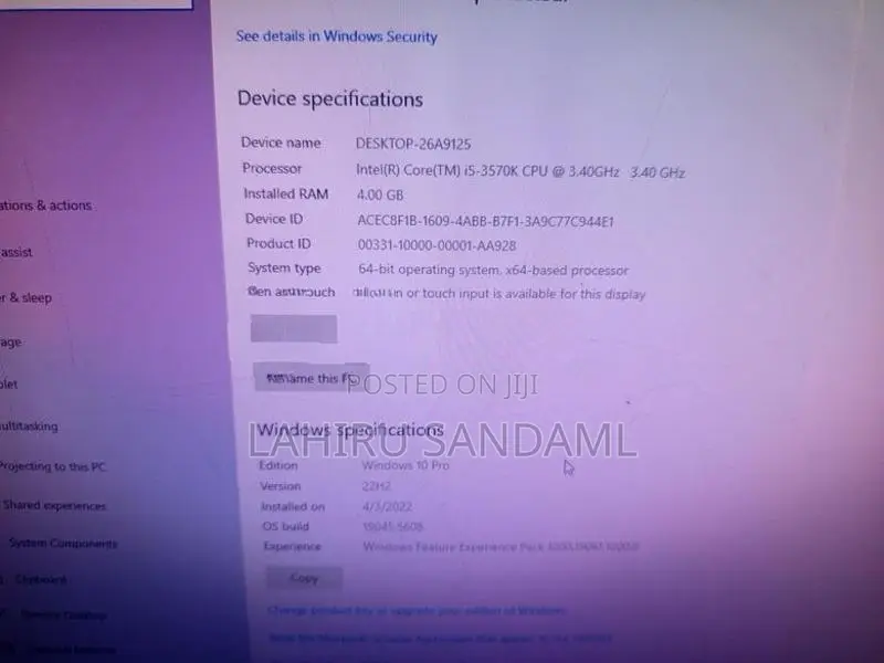 I5 3rd GEN Gaming PC
