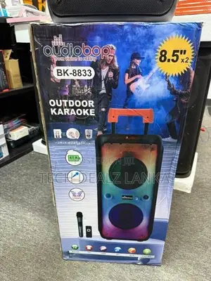 Portable Karaoke Party Box Audioboop 8833