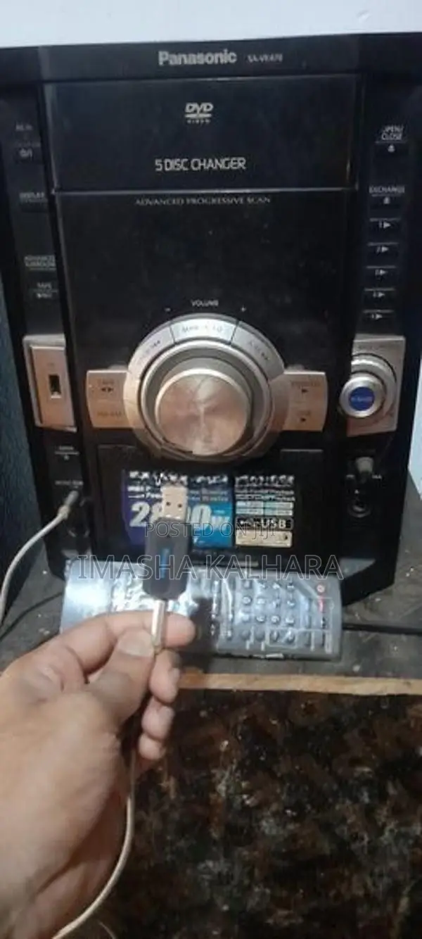 Panasonic Amp with 12" -2 Single Tops