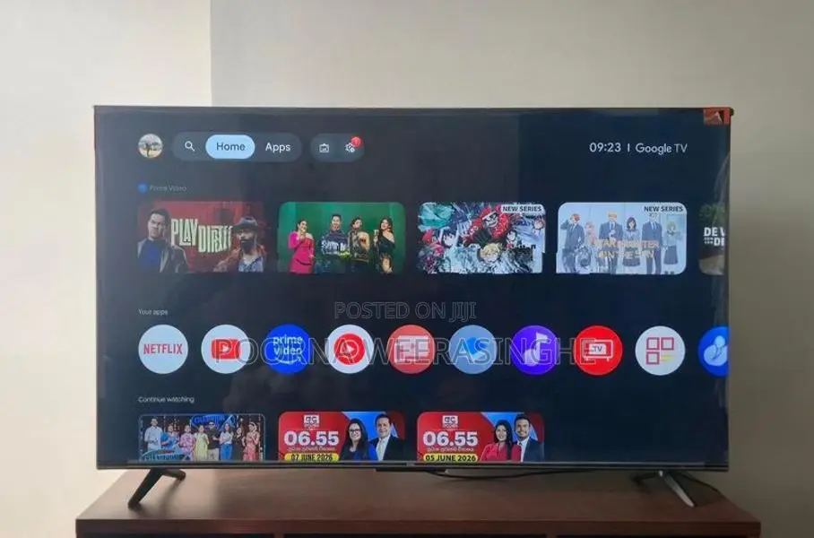 TCL 55” 4K HDR smart TV