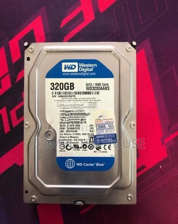 WD 320GB Hard Disk