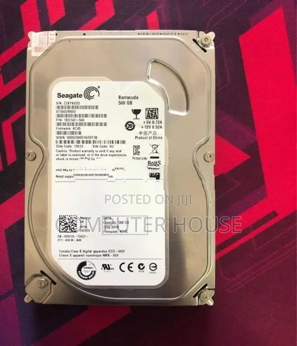 Seagate 500GB Desktop HDD