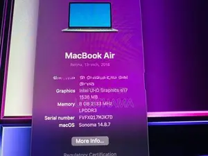 Apple Macbook Air 2018