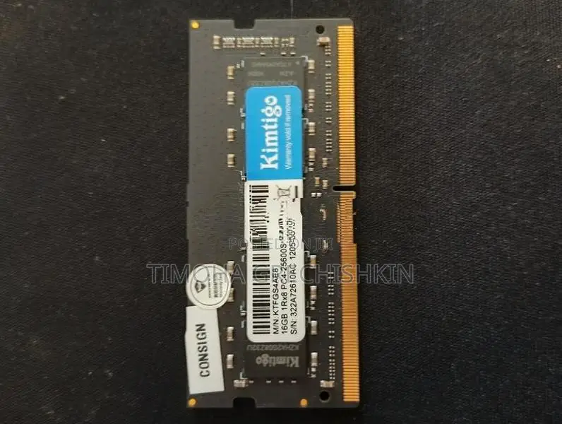 Kimtigo 16GB DDR4 Laptop RAM (SODIMM)