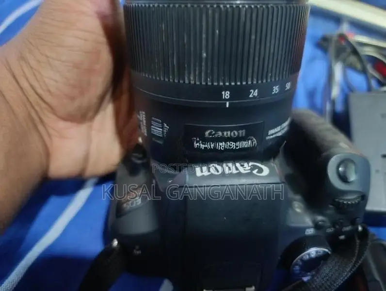 Canon 800D with 18-135 Lense