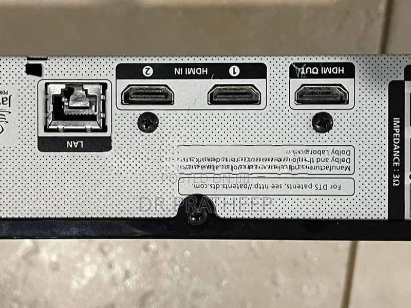 Samsung 7.1 Soundsystem HT-J7750W Set