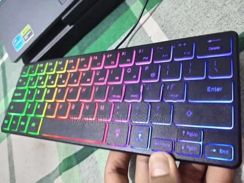 RGB Backlit Mini USB Keyboard
