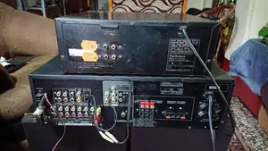 Amplifier/Cassette Deck