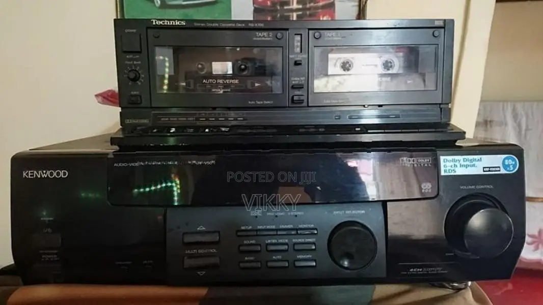 Amplifier/Cassette Deck