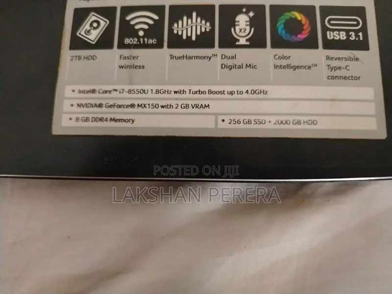 Acer Aspire 5 Core i7 8 th Gen Laptop