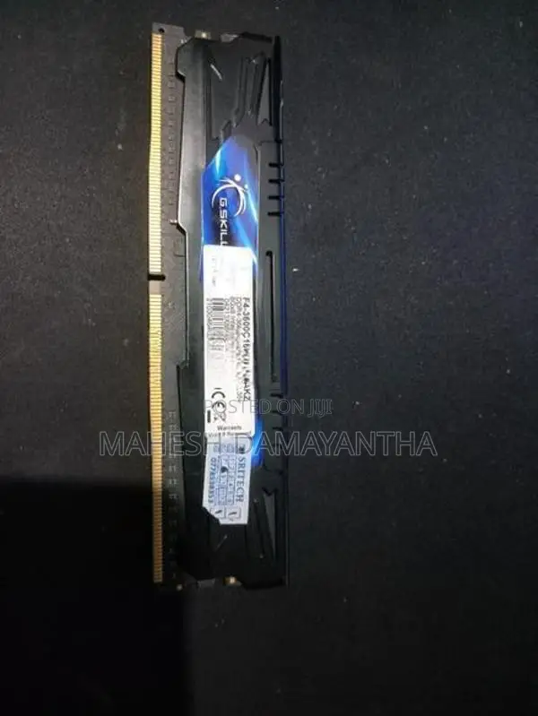 G skill ddr4 8gb 3600mhz RAM Card