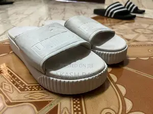 Puma Platform Slides Sandals Women’s White